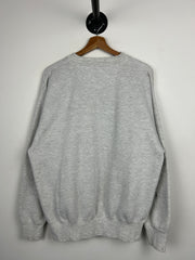 Vintage North Carolina Tar Heels Embroidered Grey Crewneck