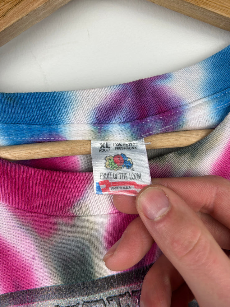 Vintage 90s Grateful Dead New Years Eve Tie Dye Tee