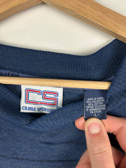 Vintage 90s Penn State Nittany Lions Rose Bowl Football Embroidered Navy Crewneck
