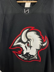 Adidas NHL Buffalo Sabres Goat Head Alternate Black Hockey Jersey