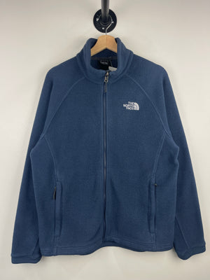 Vintage The North Face Navy Zip Up Fleece Sweater