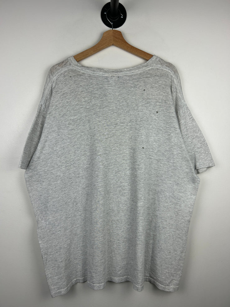 Vintage 90s Carhartt Thrashed Grey Pocket Tee
