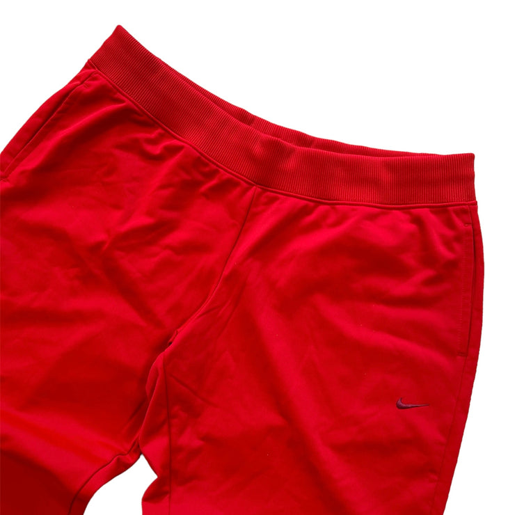 Vintage Nike Swoosh Straight Leg Red Track Pants