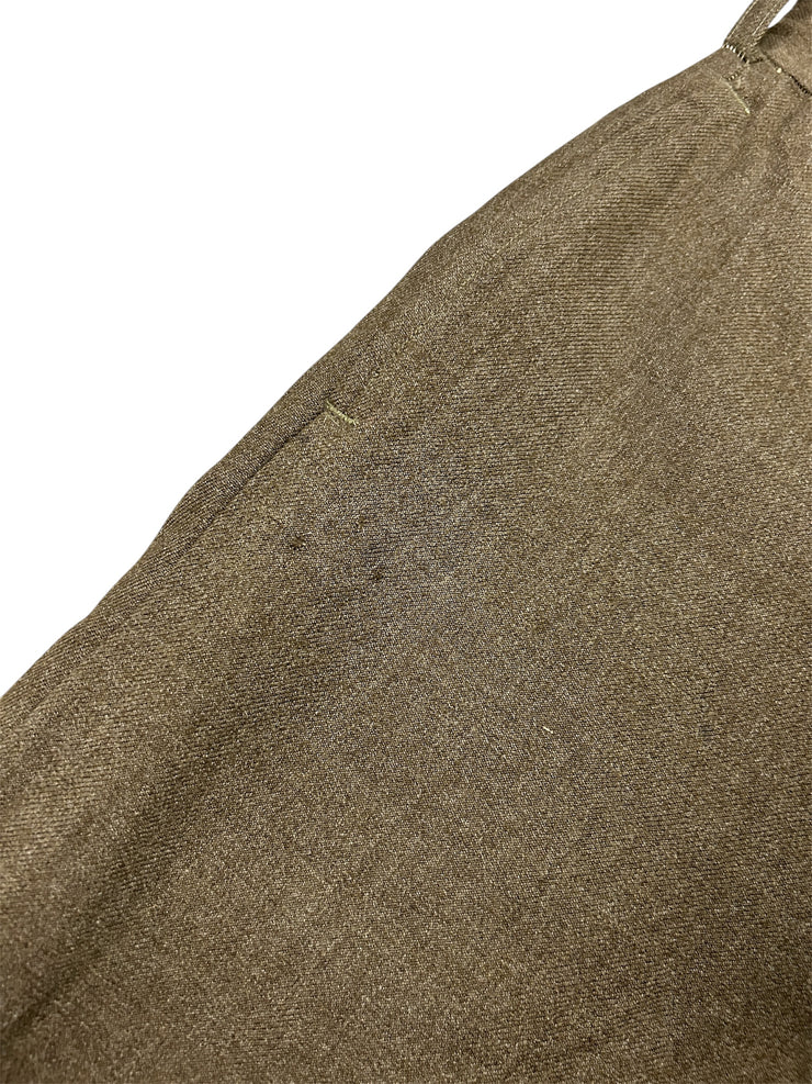 Vintage 50s US Army Brown Wool Pants