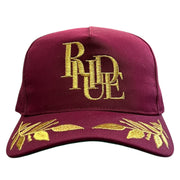 Rhude Podium Maroon Snapback Hat