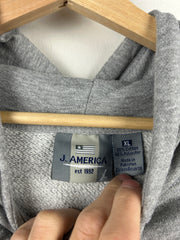 Vintage Syracuse Embroidered Grey Hoodie