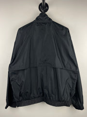 Vintage 90s Puma University Of Waterloo Soccer Black Windbreaker