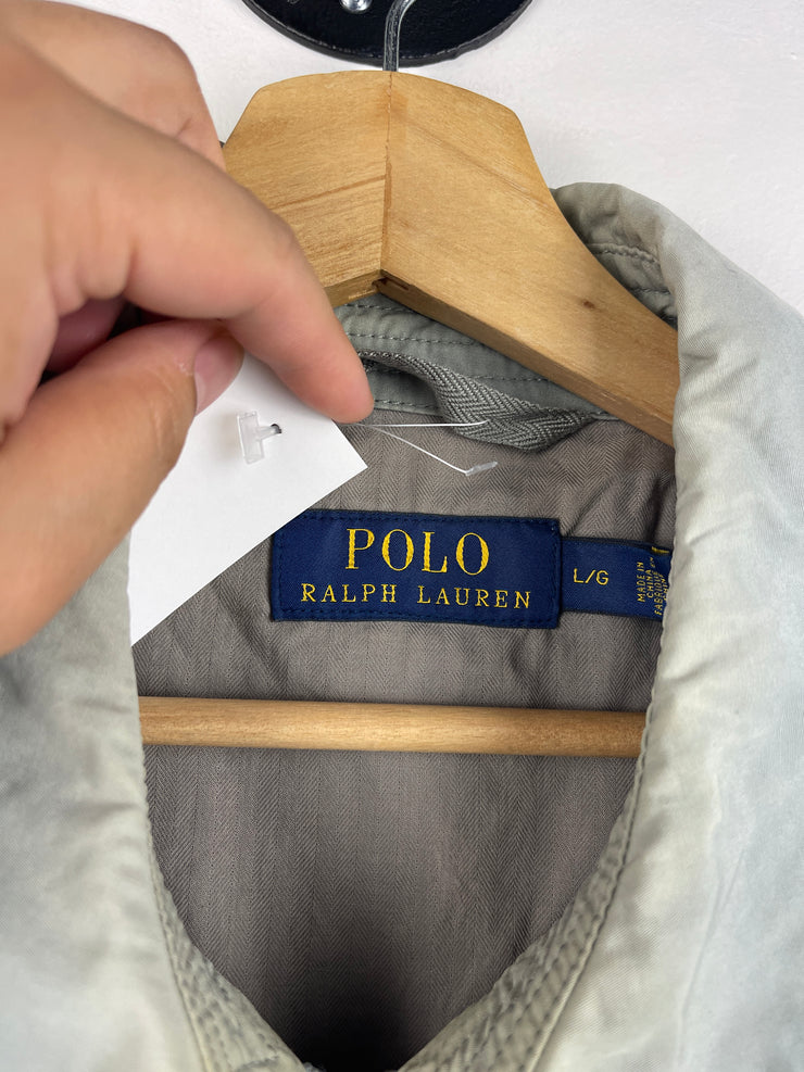 Vintage Polo Ralph Lauren Harrington Grey Jacket