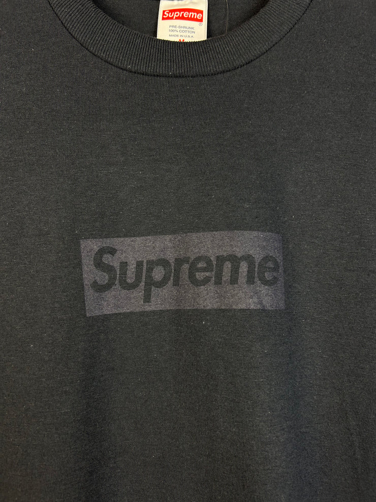 Supreme SS23 Navy Tonal Box Logo Tee