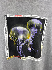 Supreme SS18 Jellyfish Heather Grey Tee