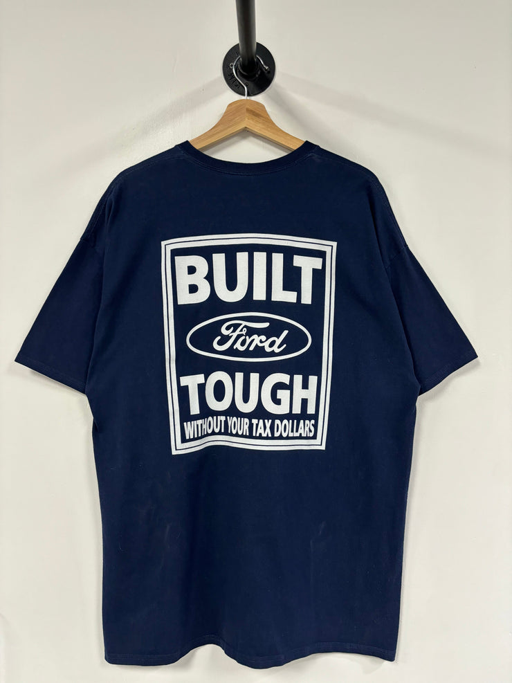 Vintage Ford Built Tough Navy Tee