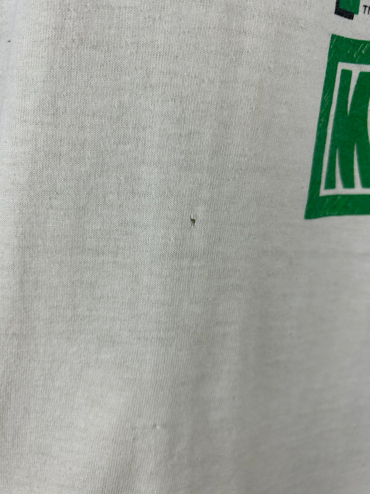 Vintage 90s Mountain Dew Get Vertical White Tee