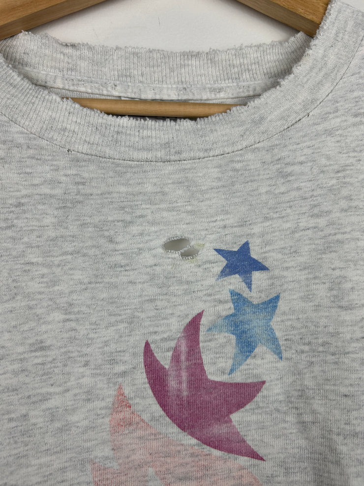 Vintage 90s Atlanta Olympics Faded Grey Tee