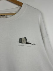 Kaws Swimming Cream Crewneck