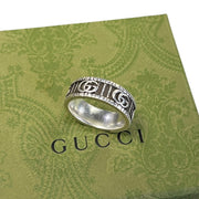 Gucci Double G Silver Ring