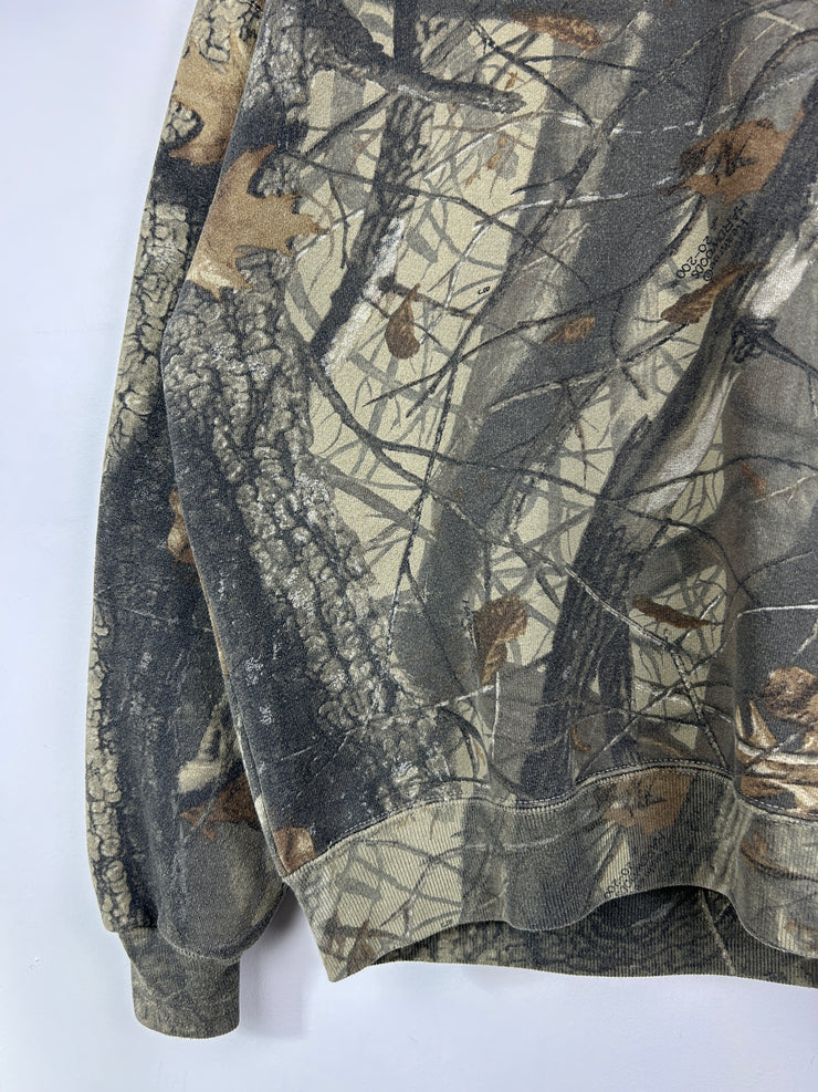 Vintage Real Tree Camo Crewneck