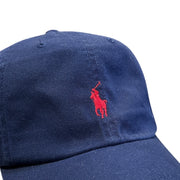 Vintage Polo Ralph Lauren Navy Strapback Hat