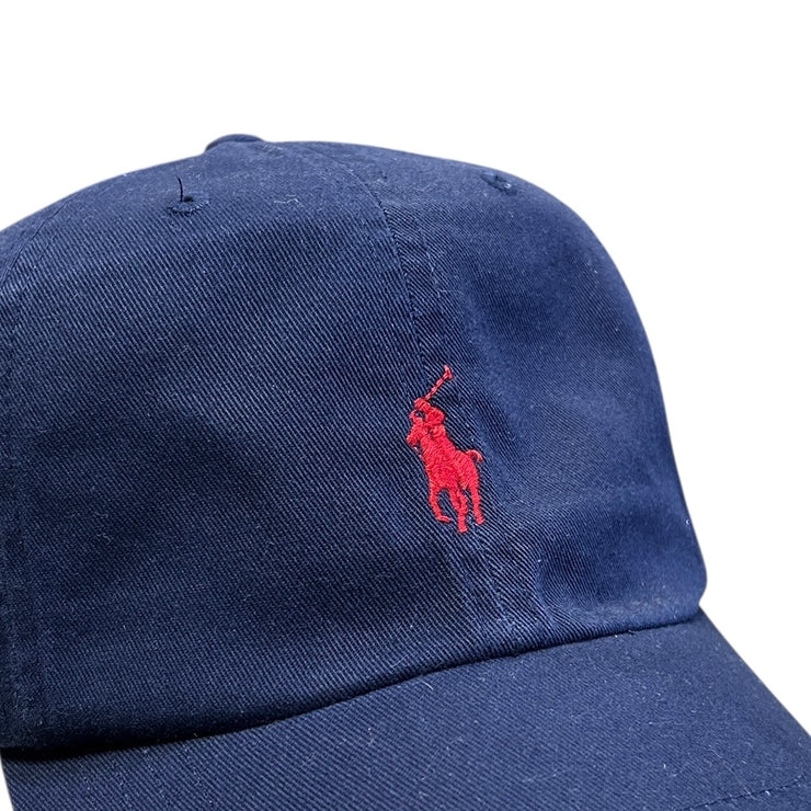 Vintage Polo Ralph Lauren Navy Strapback Hat