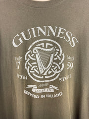 Vintage Guinness Beer Olive Green Tee