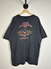 Vintage Harley Davidson Kutter Black Tee