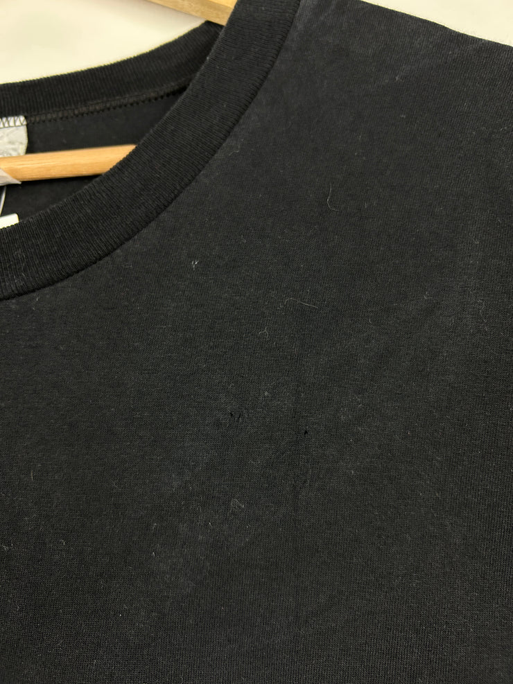 Vintage 90s Harley Davidson Hebrew Black Tee
