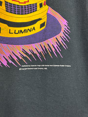 Vintage 90s Nascar Ernie Irvan Kodak Film Black Tee