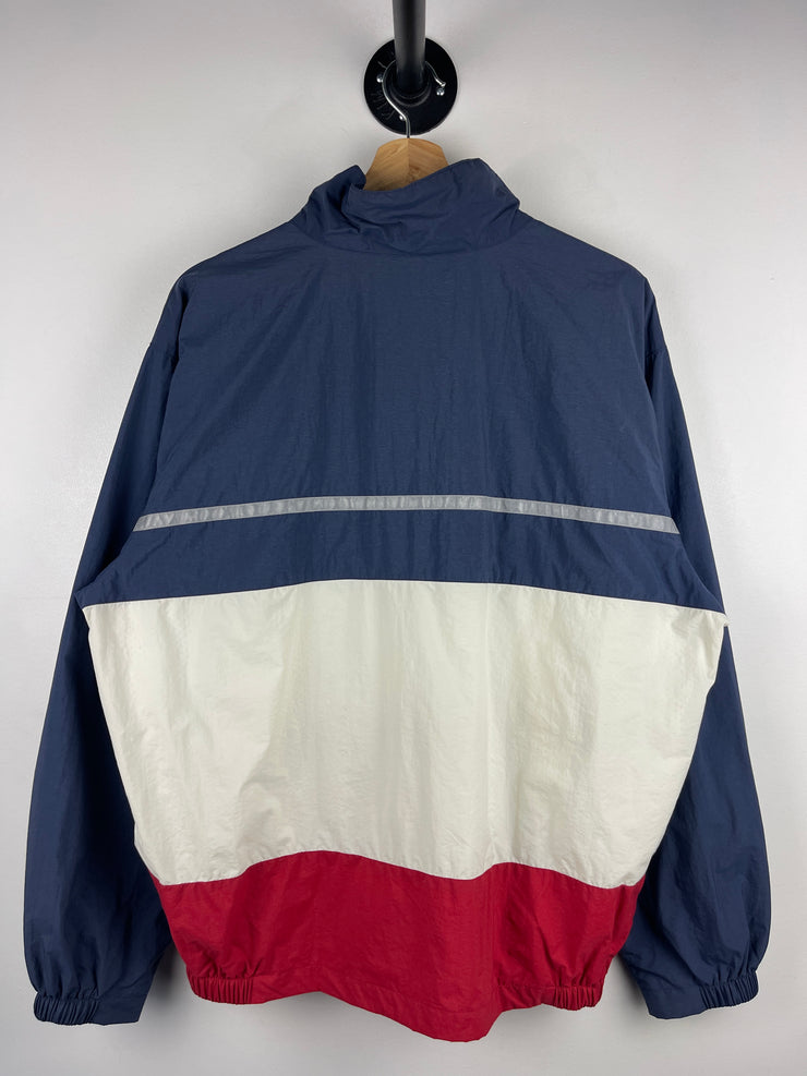 Vintage Nautica Competition Navy & White Windbreaker