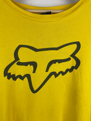 Vintage Fox Racing Yellow Long Sleeve