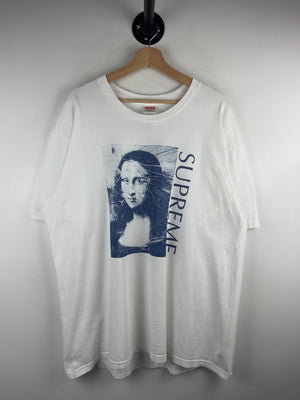 Supreme SS18 Mona Lisa White Tee