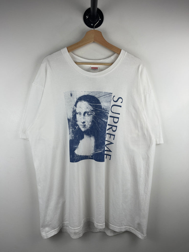 Supreme SS18 Mona Lisa White Tee – Vintage Meets Hype