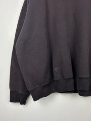 Vintage 90s Carhartt Embroidered Faded Black Crewneck