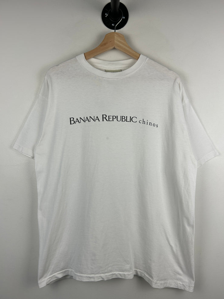 Vintage 90s Banana Republic Chinos White Tee