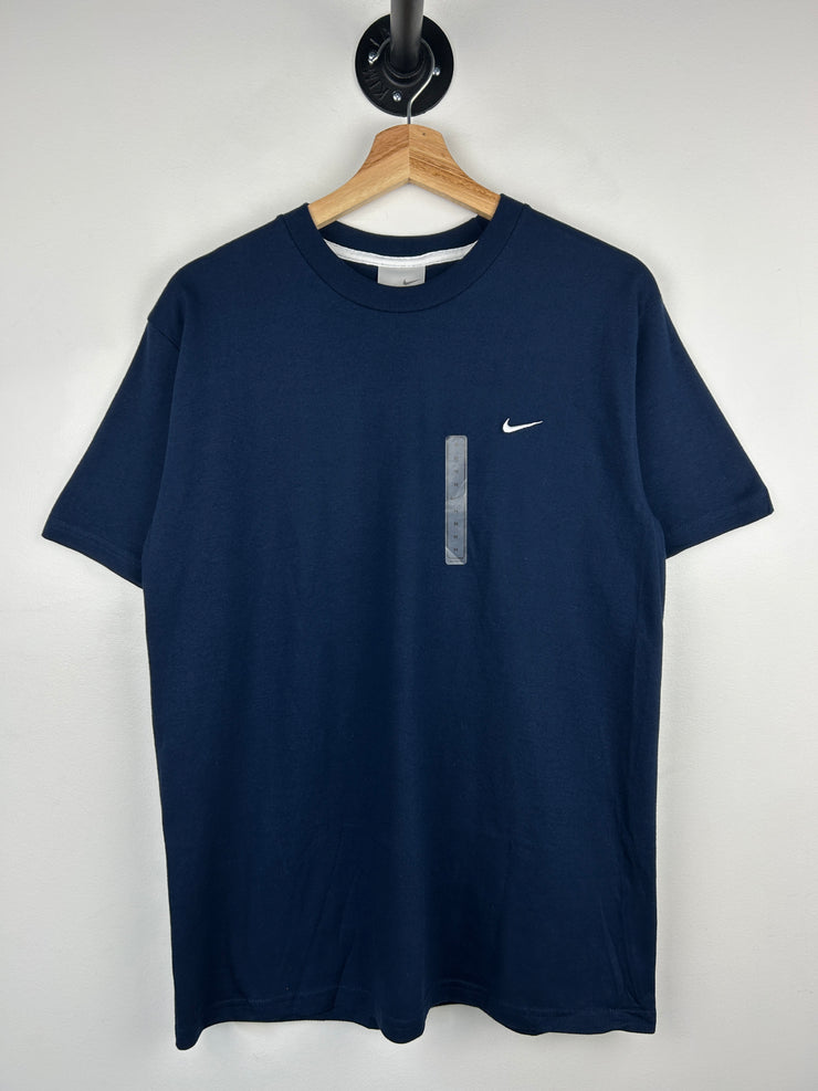 Vintage Nike Mini Swoosh Navy Tee