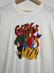 Vintage 90s Girls N' The Hood White Tee