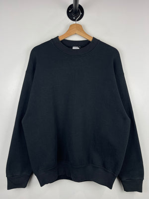 Vintage 90s BVD Blank Black Crewneck