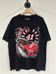 Vintage Nascar Kurt Bush Black Tee