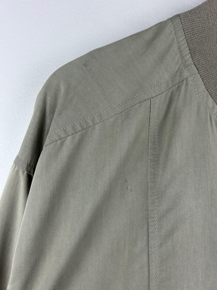 Vintage 90s Nike Golf Beige Bomber Jacket