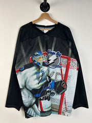 Vintage 90’s CCM Tampa Bay Lighting Black Hockey Jersey