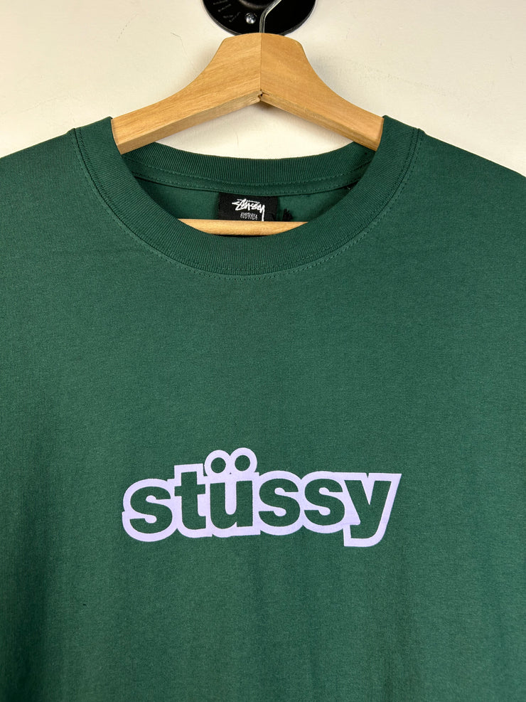 Stussy SS Link Forest Green Tee