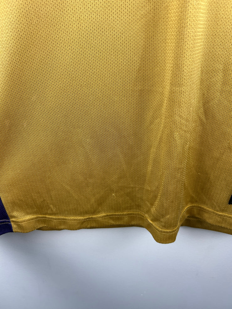 Vintage NBA Reebok Los Angeles Lakers Payton Yellow Basketball Jersey