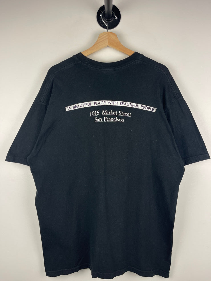 Supreme FW19 San Francisco Box Logo Black Tee