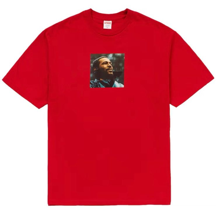 Supreme FW18 Marvin Gaye Red Tee