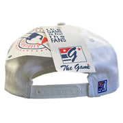 Vintage 90s MLB The Game Boston Red Sox Split Bar Snapback Hat
