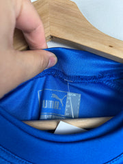 Vintage 2004-2006 Puma Italy Home Blue Soccer Jersey