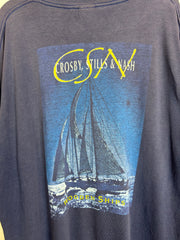 Vintage 1994 Crosby Stills & Nash Navy Tee