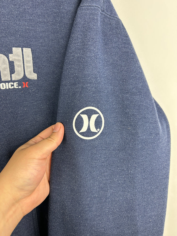 Vintage 90s Hurley International Navy Hoodie