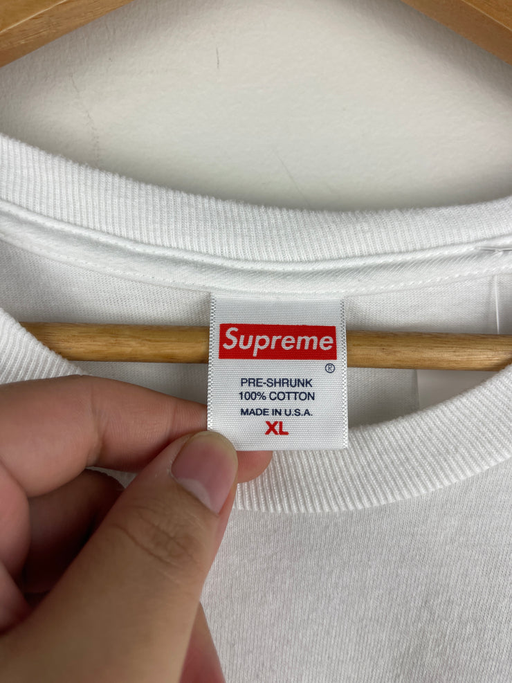 Supreme FW21 Est. 1994 White Tee