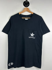 Chrome Hearts Star Cross Black Tee