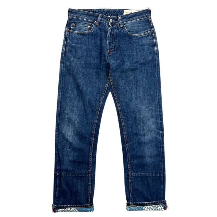 Evisu Osaka Japan Seagull Selvedge Blue Denim Jeans