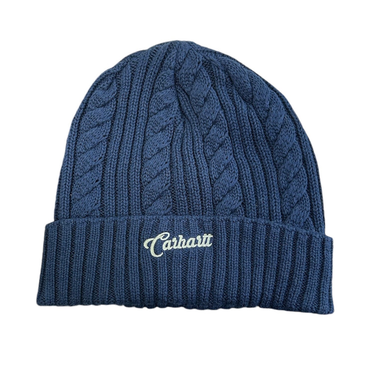 Vintage Carhartt Spellout Navy Beanie